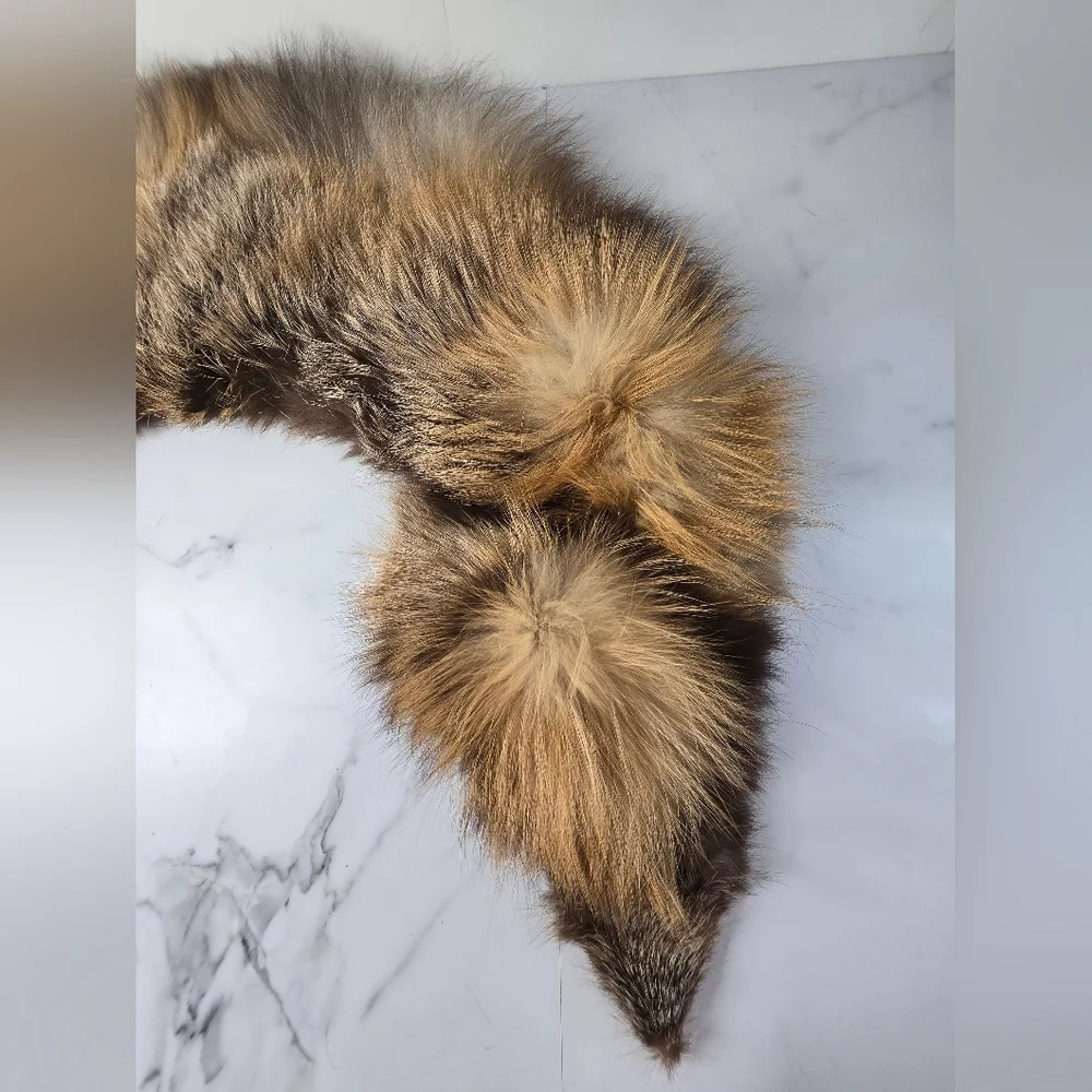 Vintage fox fur neck warmer - Picture 4 of 11